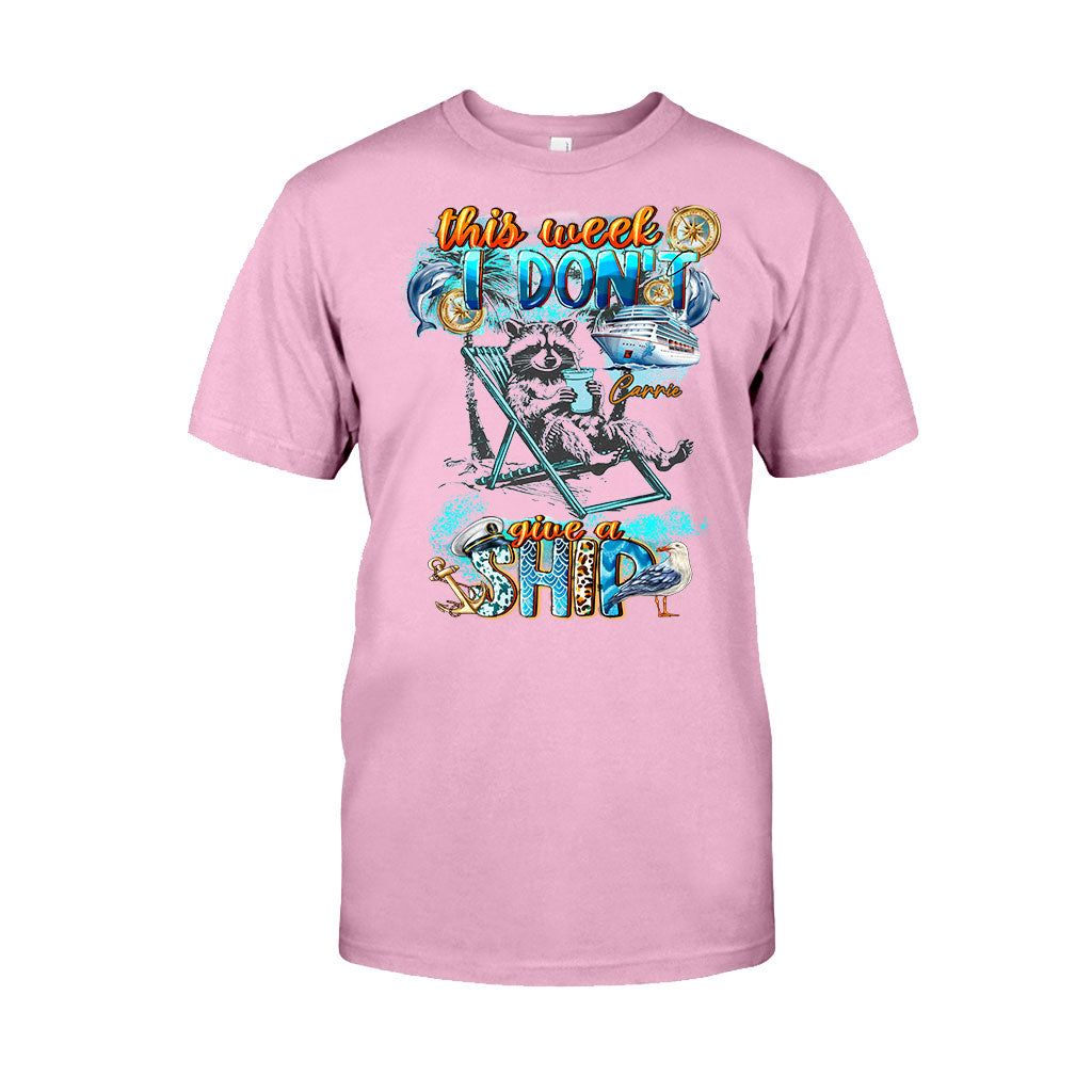 This Week I Don't Give A Ship Feral Girl Summer - Personalized Cruising T-shirt And Hoodie