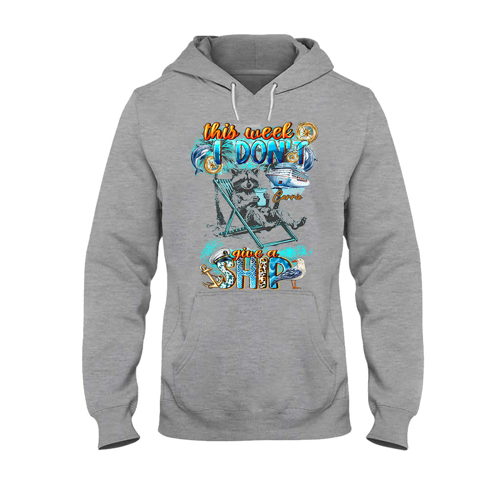 This Week I Don't Give A Ship Feral Girl Summer - Personalized Cruising T-shirt And Hoodie