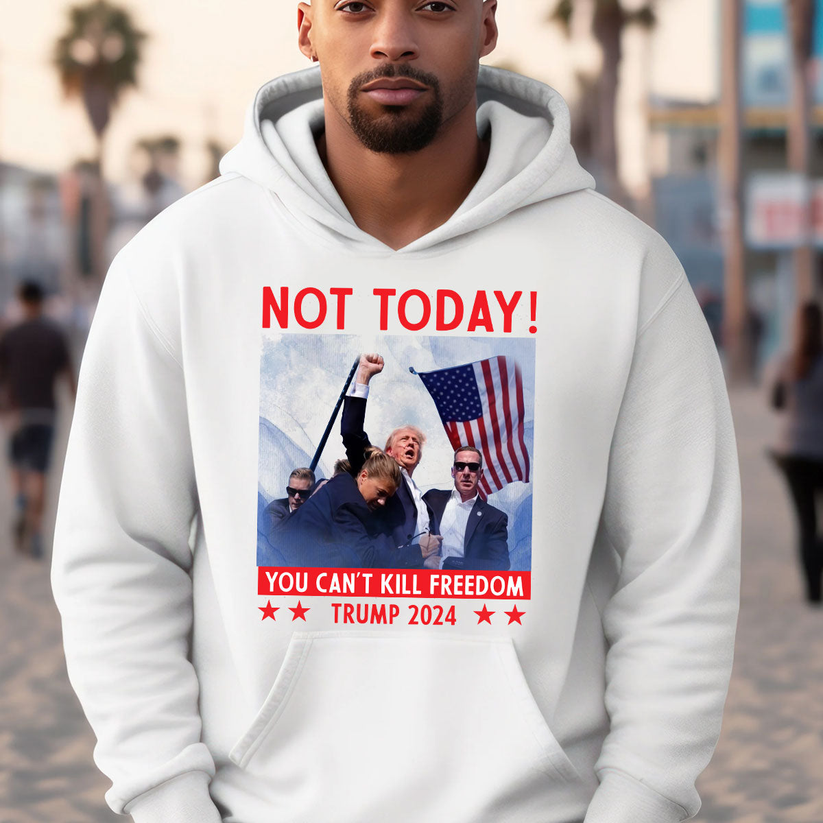 Not Today T-shirt, Make America Great Again Shirt, Fight Fight Fight
