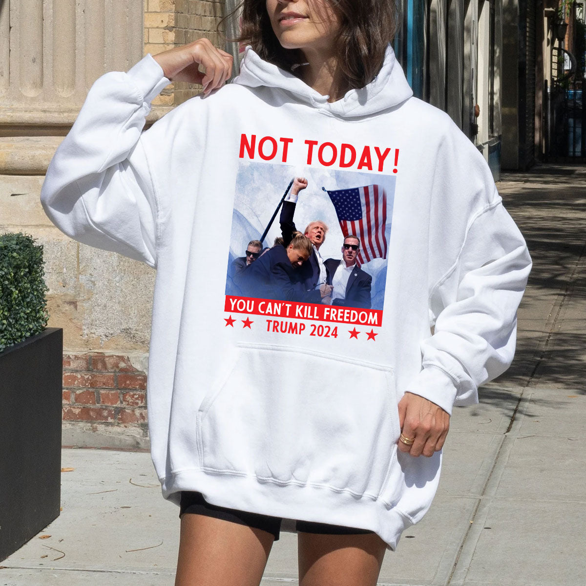 Not Today T-shirt, Make America Great Again Shirt, Fight Fight Fight