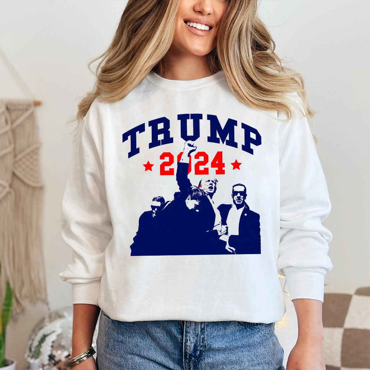 Never Surrender Shirt, Fight For America T-shirt, 2024 Rally Shirt T-shirt & Hoodie