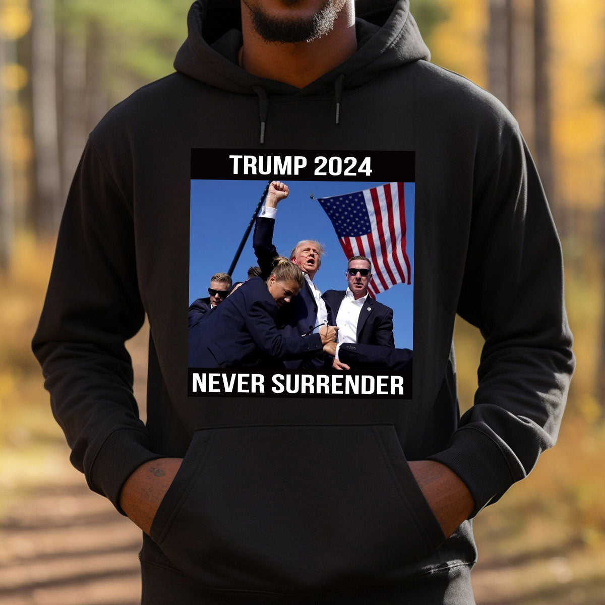 Trmp Sh0t T-Shirt Top | Donald TRMP 2024 Never Surrender Shirt Mugsh*t Tee 
T-shirt & Hoodie