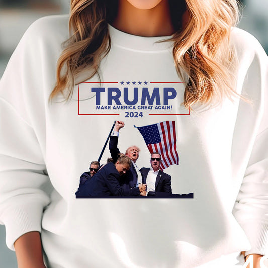 United We Stand Shirt, Never Surrender Shirt, Fight For America T-shirt, 2024 Rally Shirt, Fight Fight Fight Shirt T-shirt & Hoodie