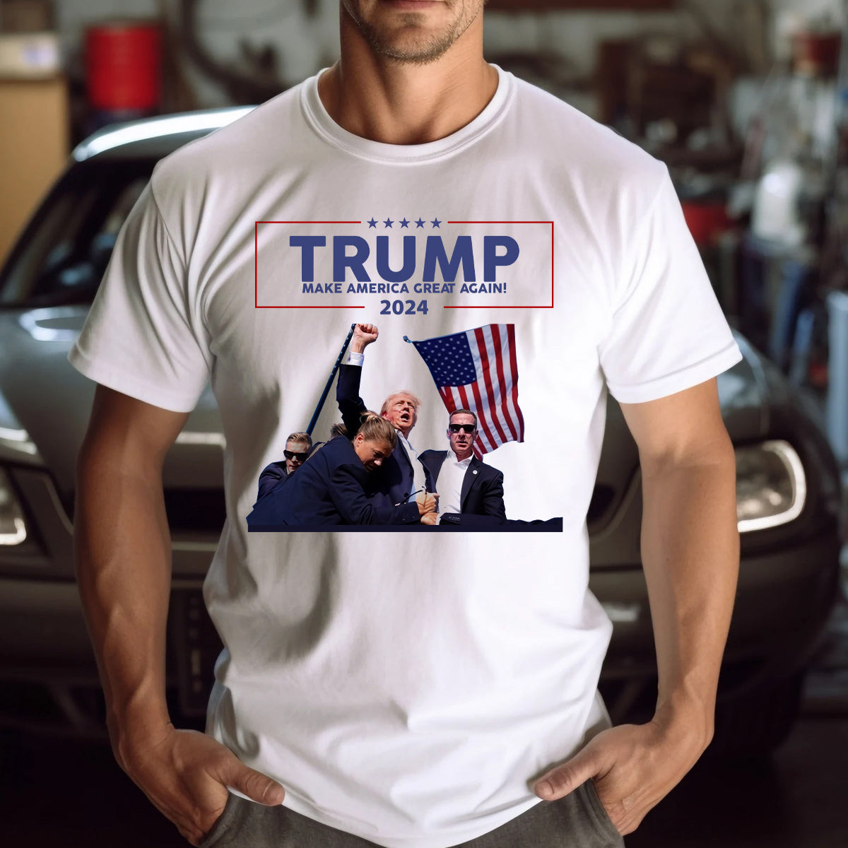 United We Stand Shirt, Never Surrender Shirt, Fight For America T-shirt, 2024 Rally Shirt, Fight Fight Fight Shirt T-shirt & Hoodie
