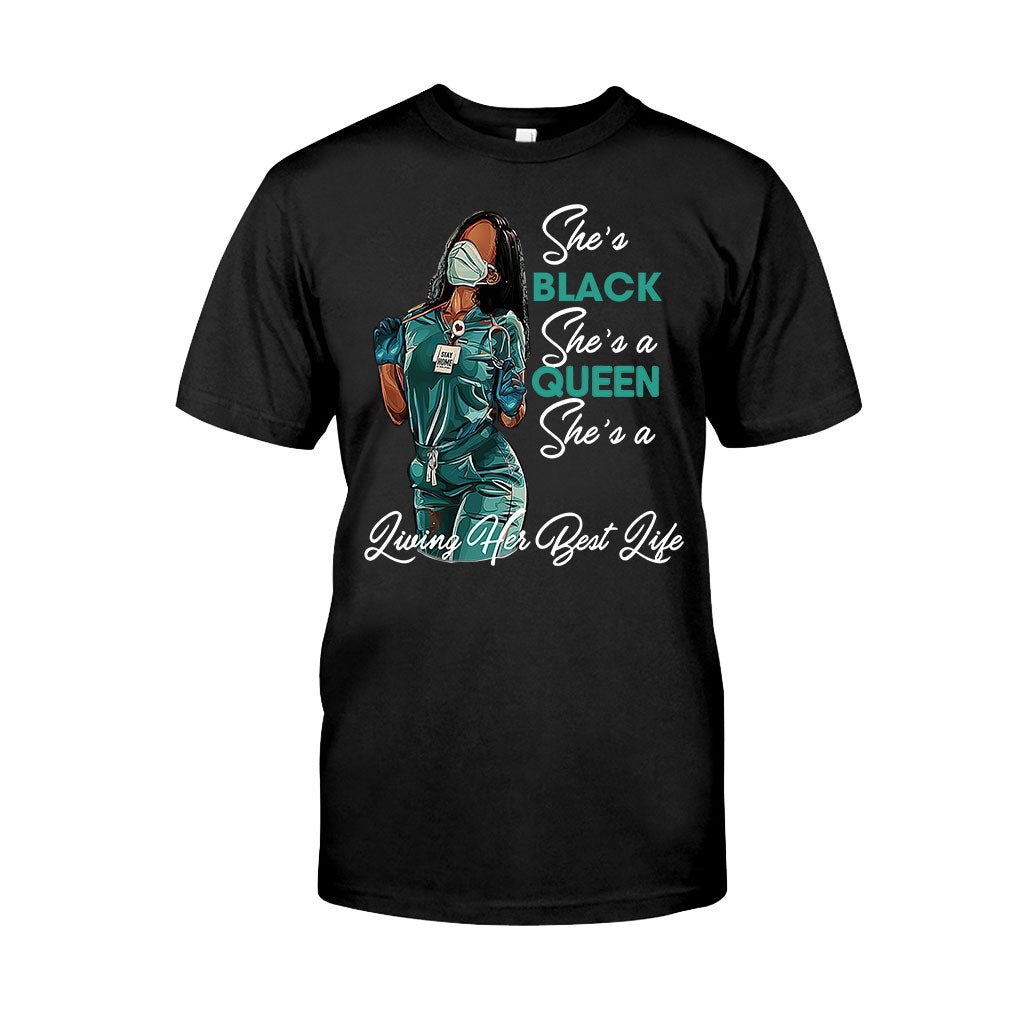 Black Queen - Personalized African American T-shirt and Hoodie 1121