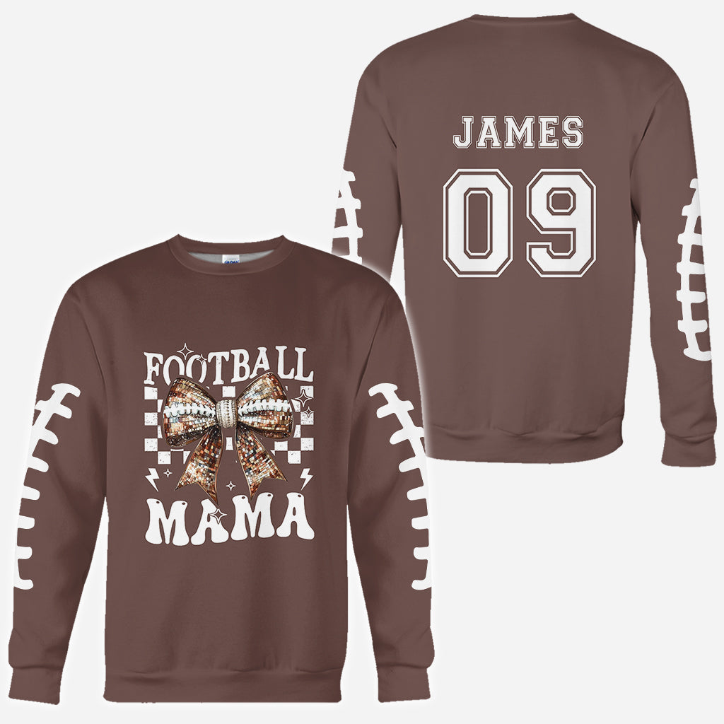 Football Mama - Personalized Football All Over Shirt