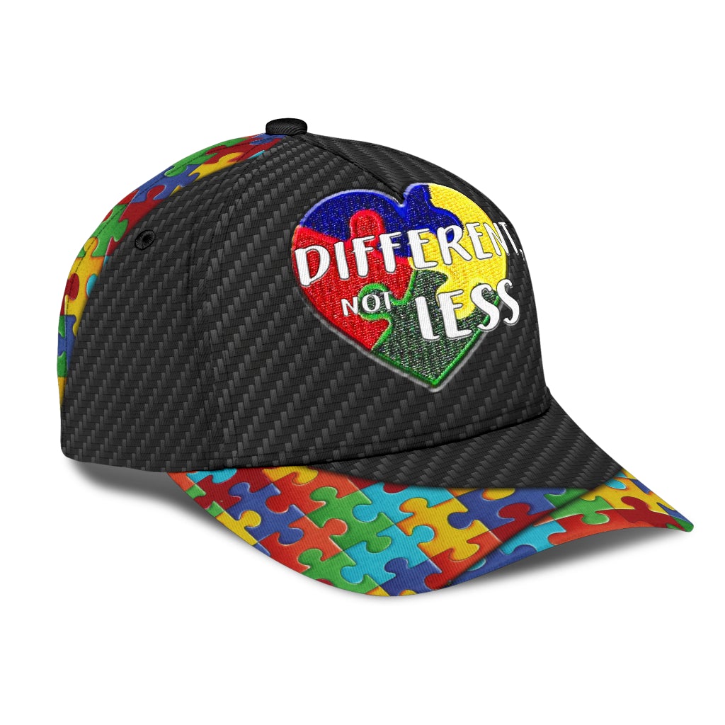 Autism Different Not Less - Autism Awareness Classic Cap 0921