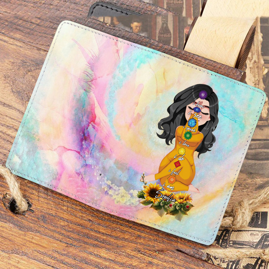 Let That Shit Go - Personalized Yoga Passport Holder