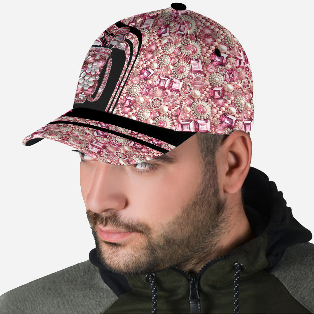 Just A Girl Who Loves Golf - Personalized Golf Classic Cap