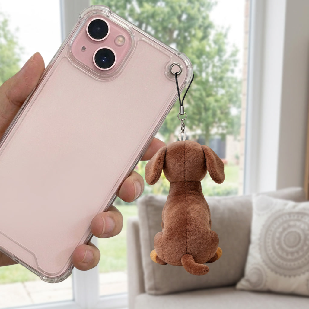 Always By My Side - Personalized Dog Plush Keychain