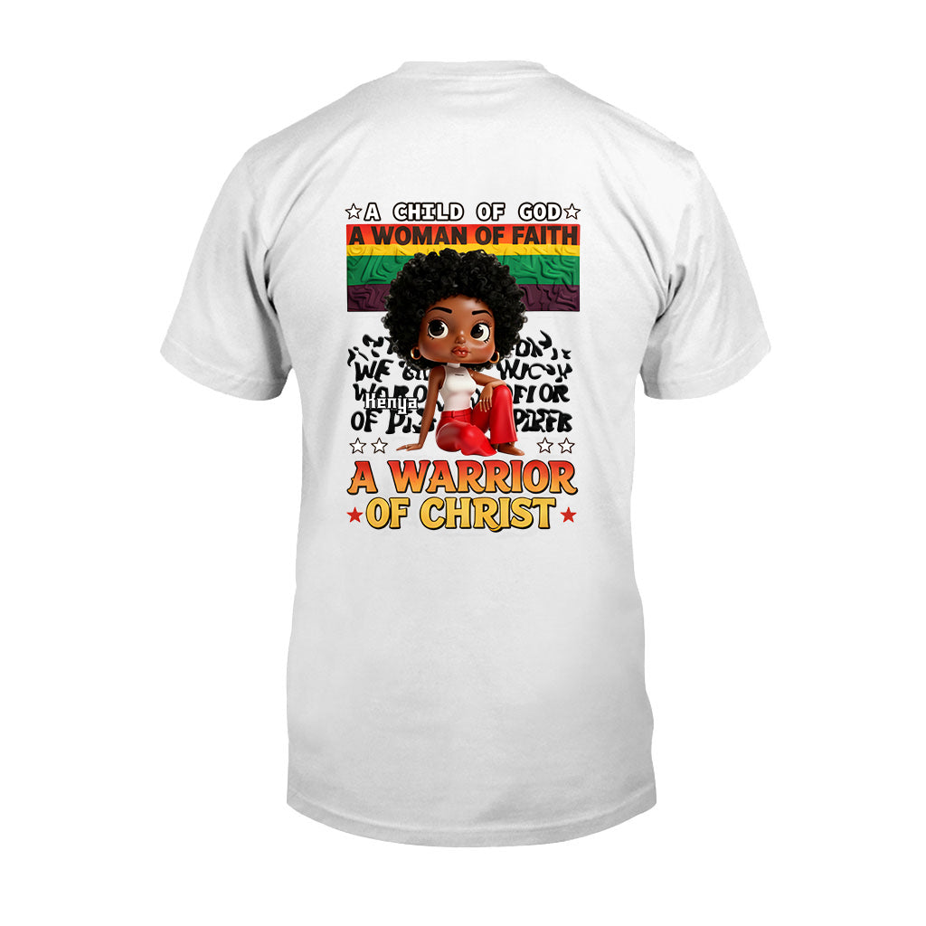 Faithful Black Woman - Personalized African American T-shirt And Hoodie