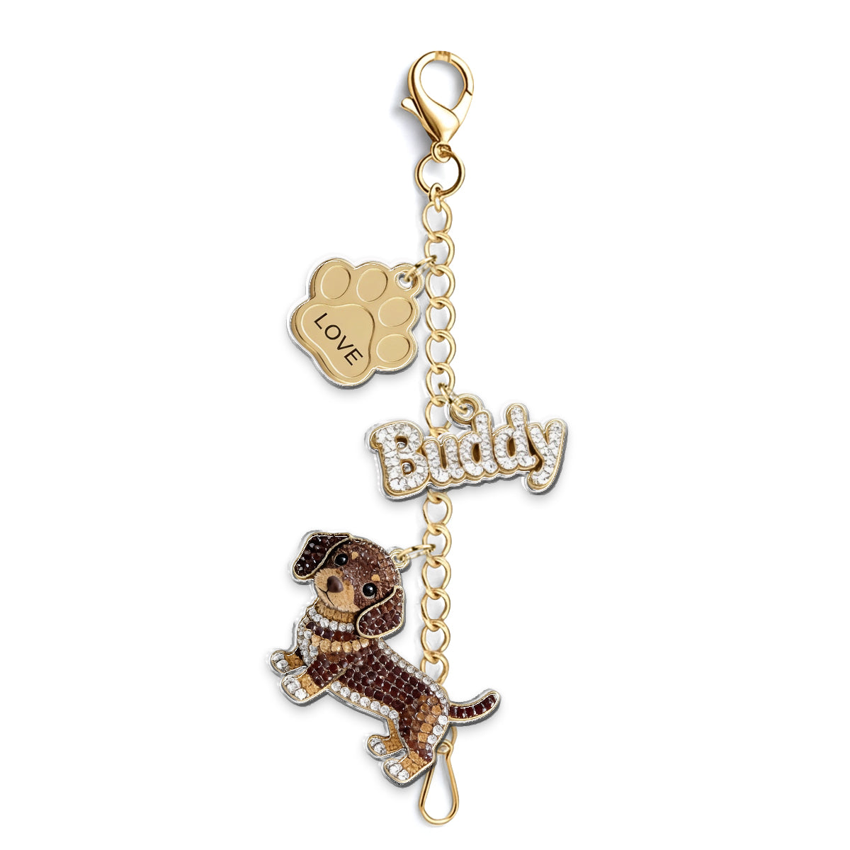 Any Pet Photo - Personalized Dog Dangling Charms