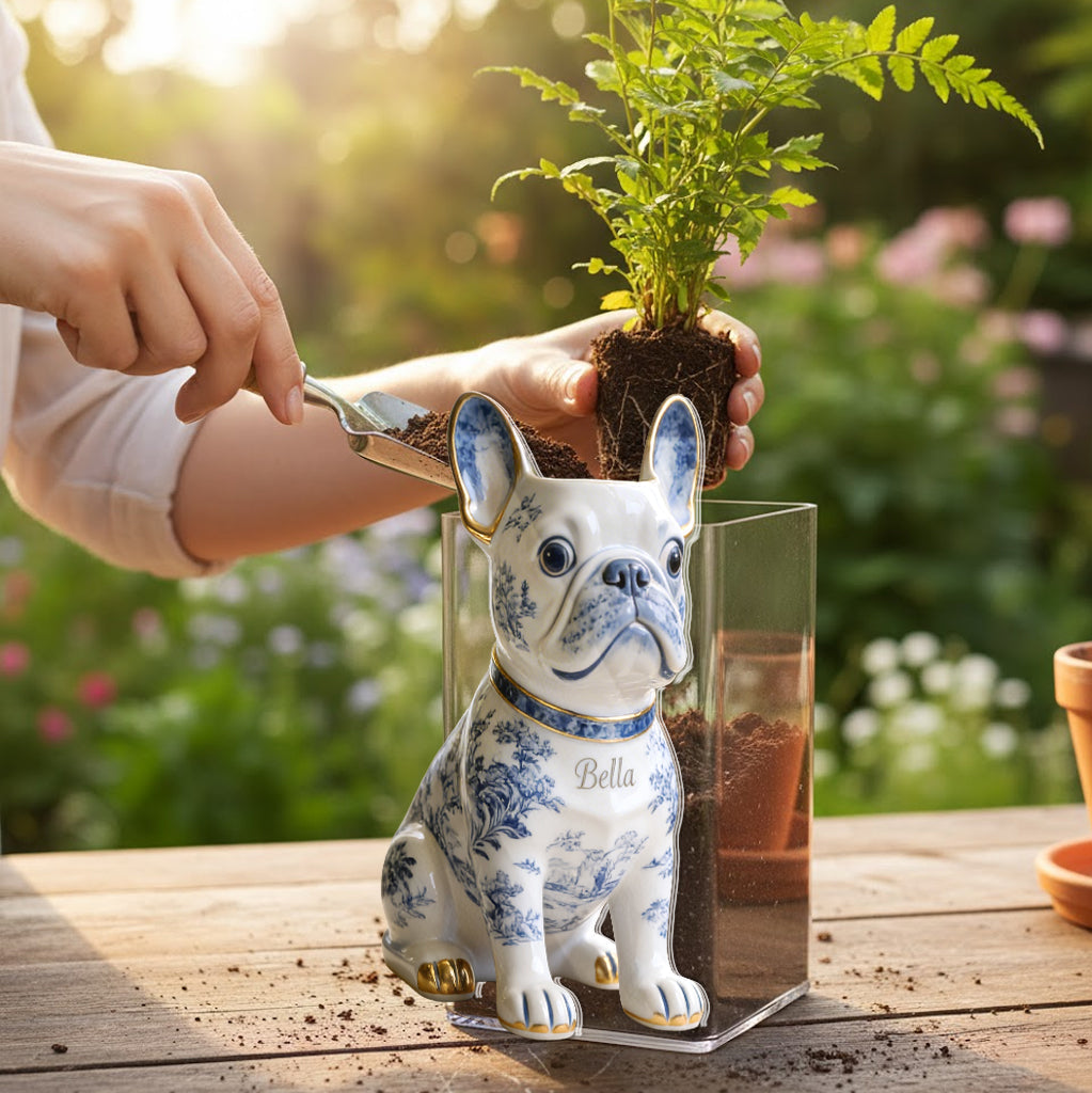 Custom Any Photo - Personalized Dog Acrylic Pot