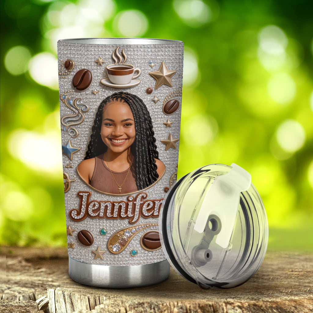 Custom Any Photo - Personalized Coffee Tumbler