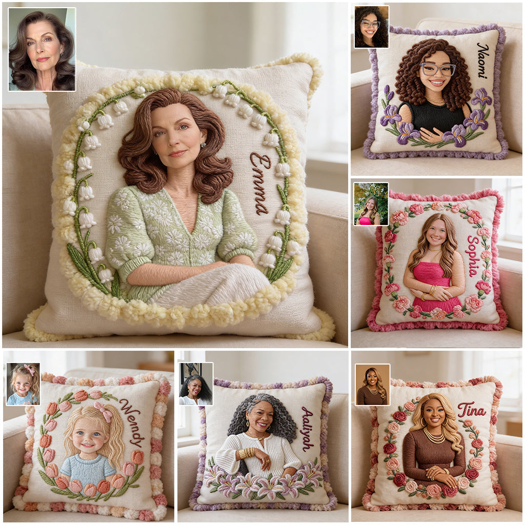 Custom Any Photo - Personalized Self Love Throw Pillow