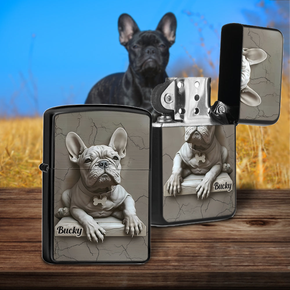 French Bulldog - Personalized French Bulldog Lighter