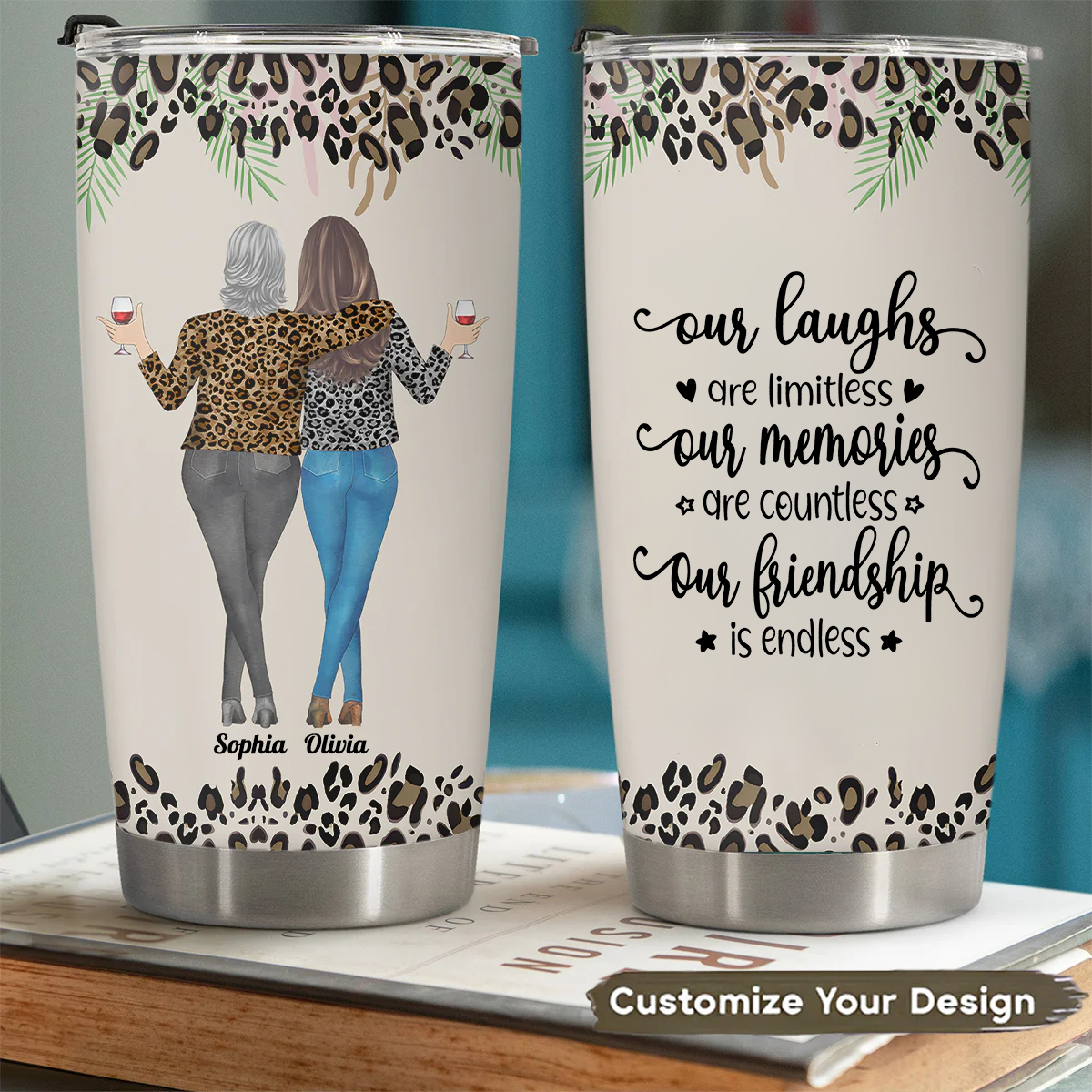 Personalized Sister & Brother Jewelry Dish or Keychain or Plaque or Cup or Ornament, Endless Friendship, Priceless Memories,Custom Gift for Birthday, Christmas, Thanksgiving