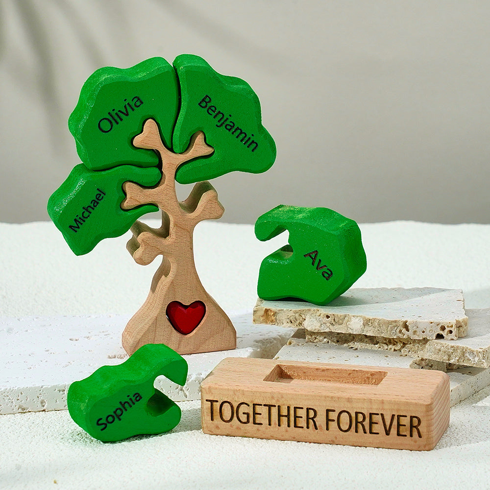Family Tree - Personalized Family Wooden Puzzle