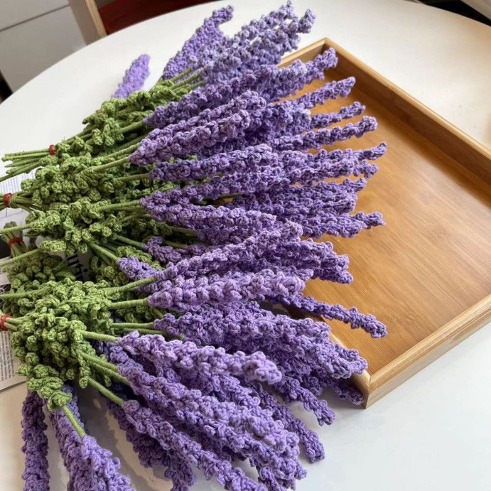 Handmade Crochet Lanvender - Personalized Handmade Lavender Crochet