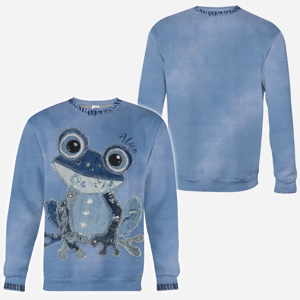 Cute Frog - Personalized Frog All Over Shirt
