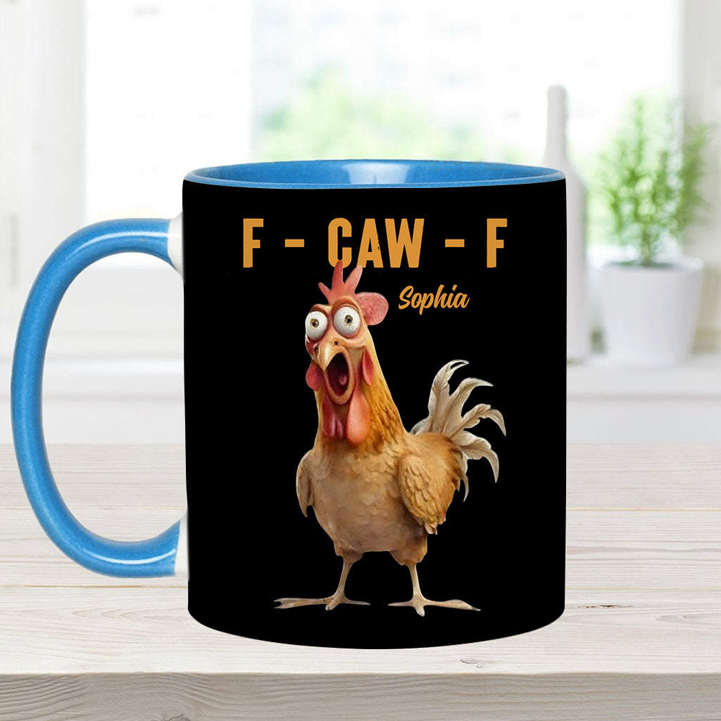 F-Claw - Personalized Chicken Accent Mug