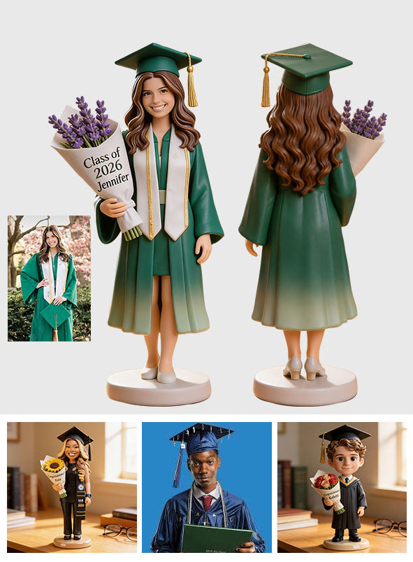 Class Of - Personalized Graduation Premium 3D Figurine