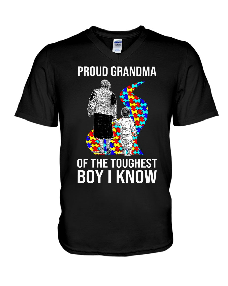 Autism Proud Grandma - Autism Awareness T-shirt and Hoodie 0921