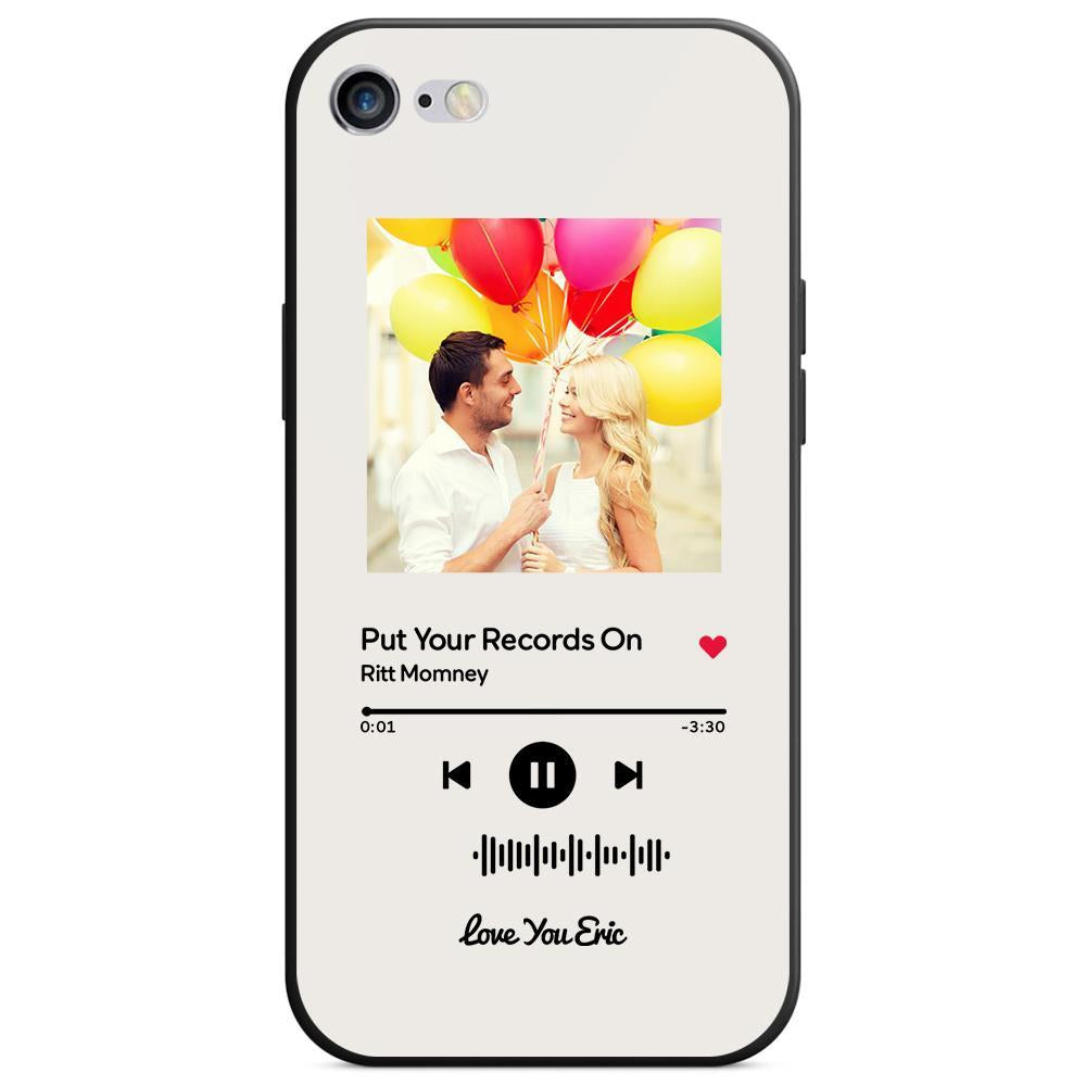 Music Code Song Photo Custom - Personalized Music Code Phone Case