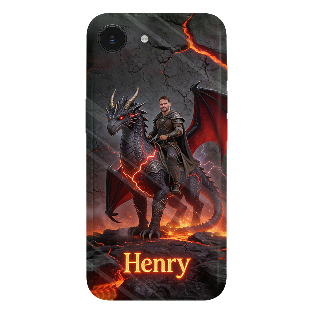 Flying With The Dragon - Personalized Dragon Full Print Phone Case