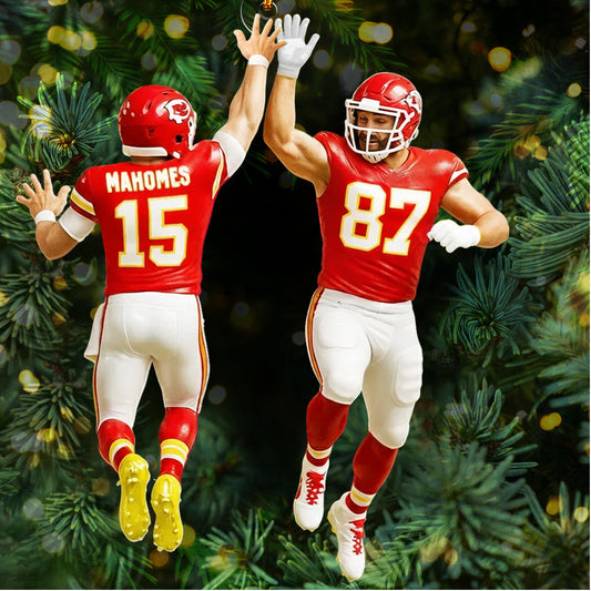 Game Day - Personalized Football Ornament