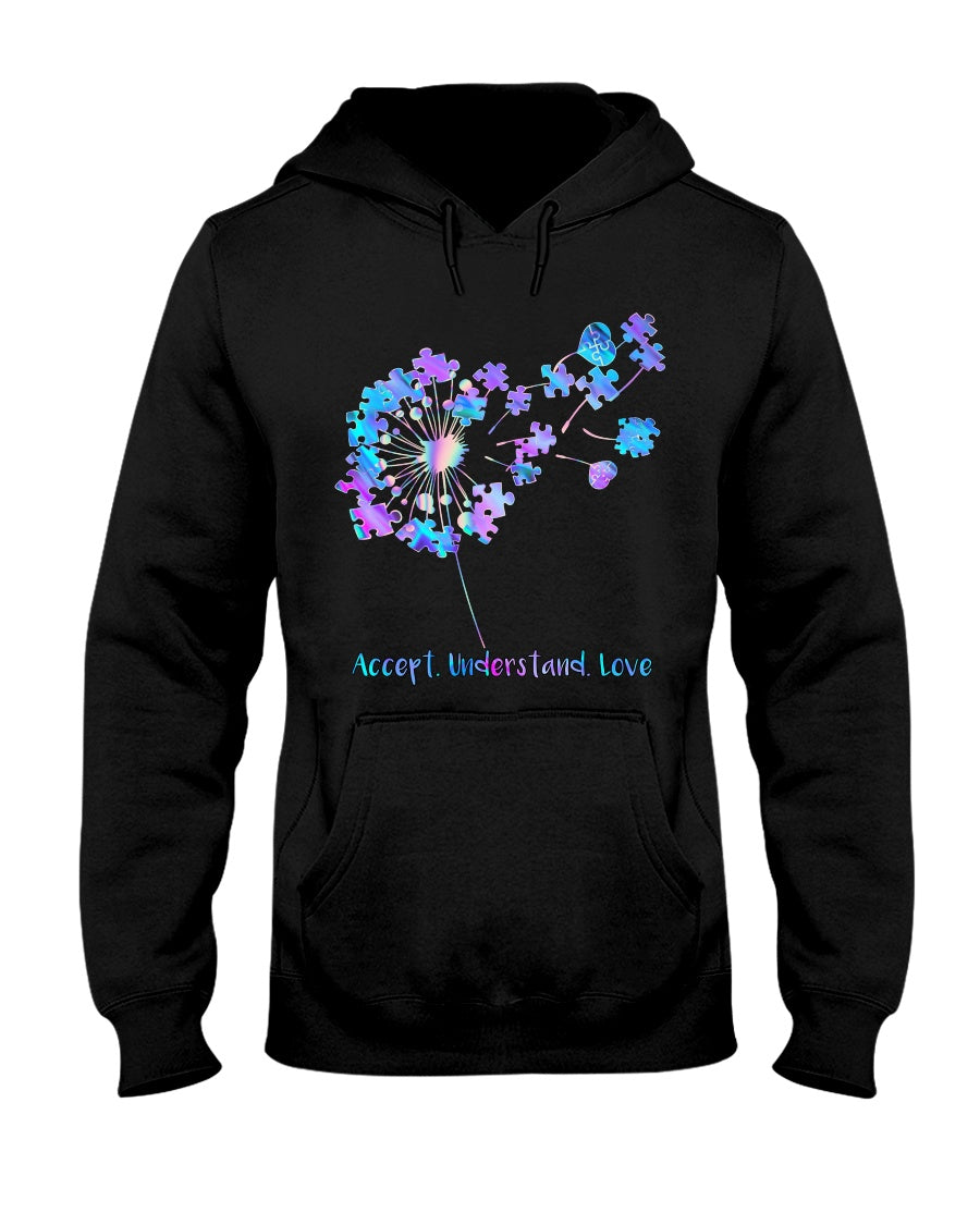 Accept Understand Love - Autism Awareness T-shirt and Hoodie 0520