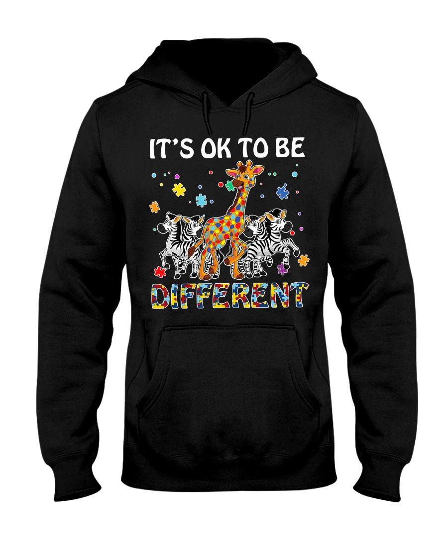 It's Ok To Be Different - Autism Awareness T-shirt and Hoodie 0921