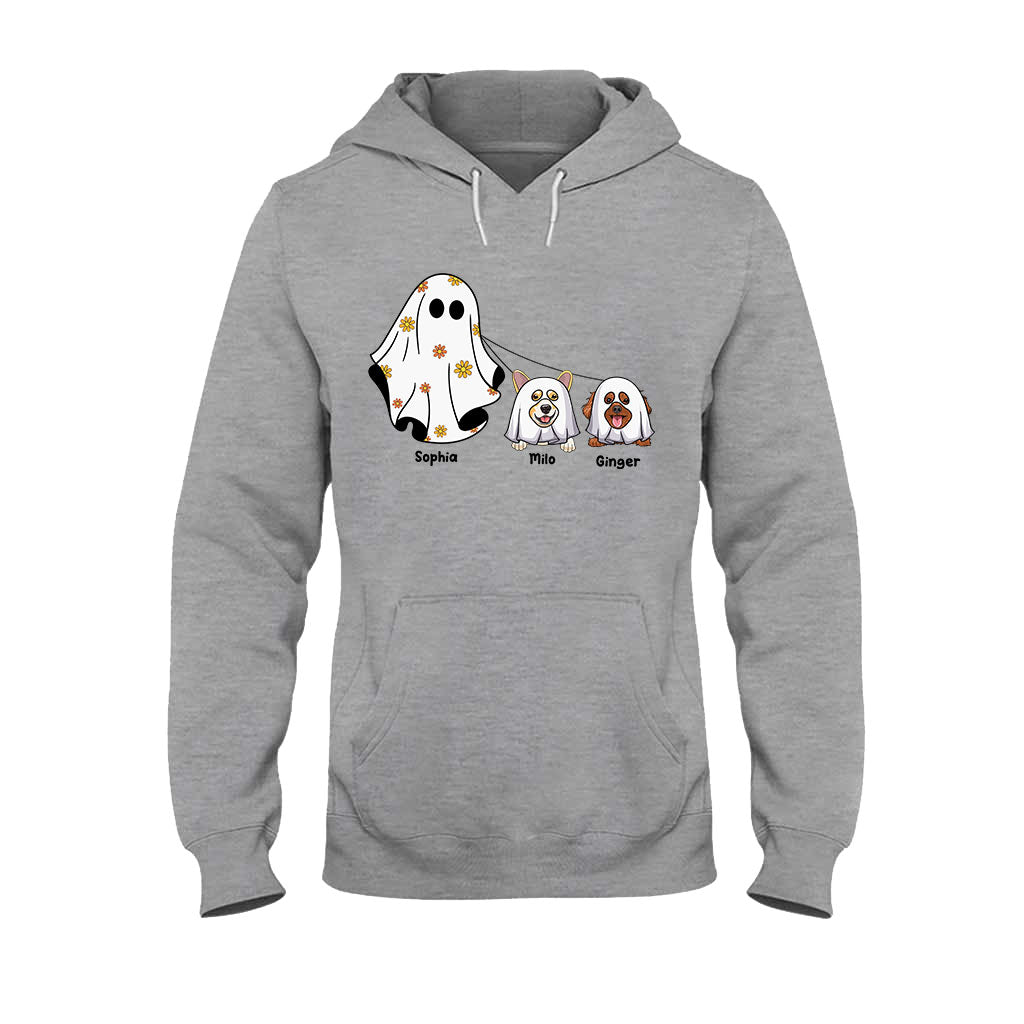 Cute Ghosts - Personalized Dog T-shirt And Hoodie