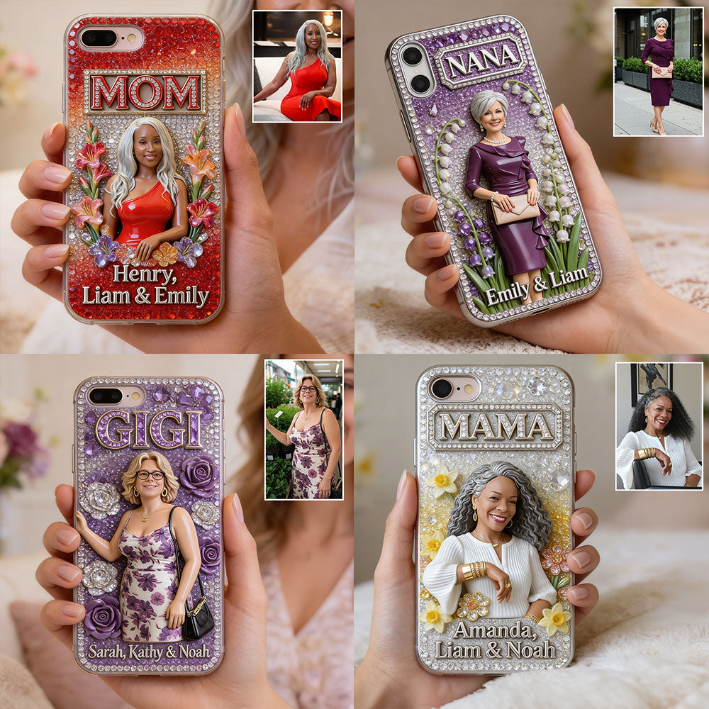 Custom Any Photo, Any Title - Personalized Mother Full Print Phone Case