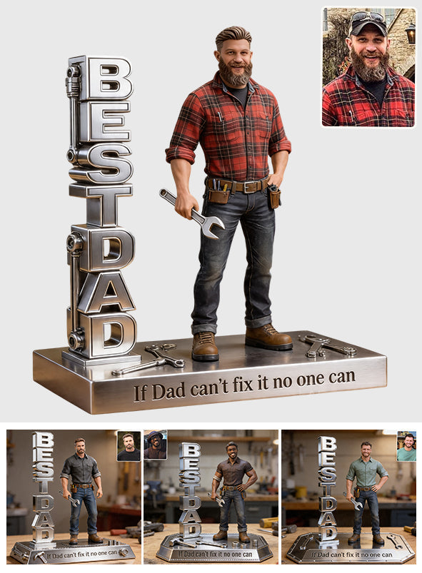 Custom Any Photo - Personalized Father Custom Shaped Acrylic Plaque