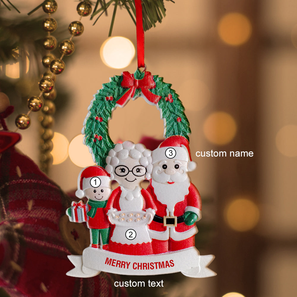 Any Family Name - Personalized Family Family Gift Ornament