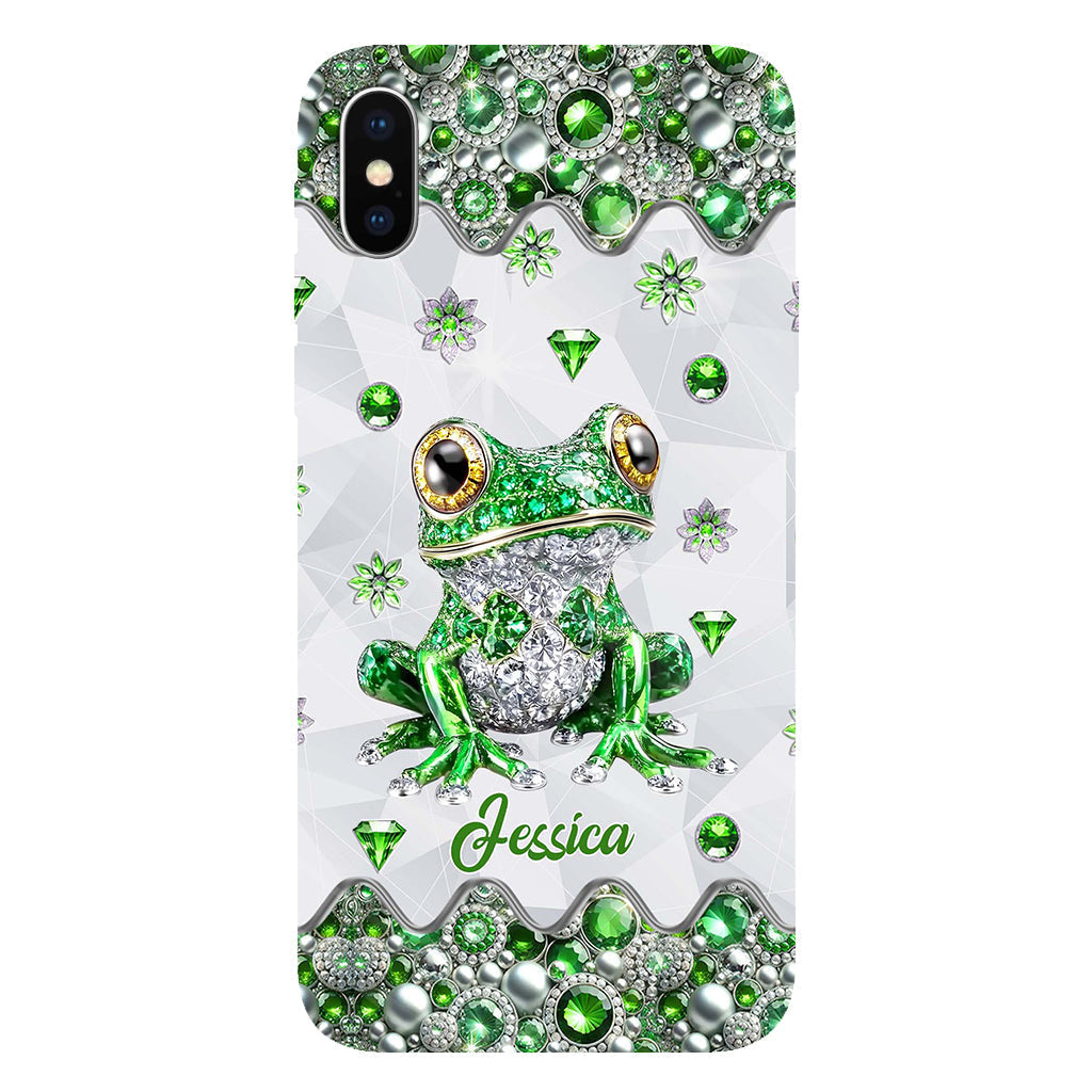 Just A Girl Who Loves Frogs - Personalized Frog Full Print Phone Case