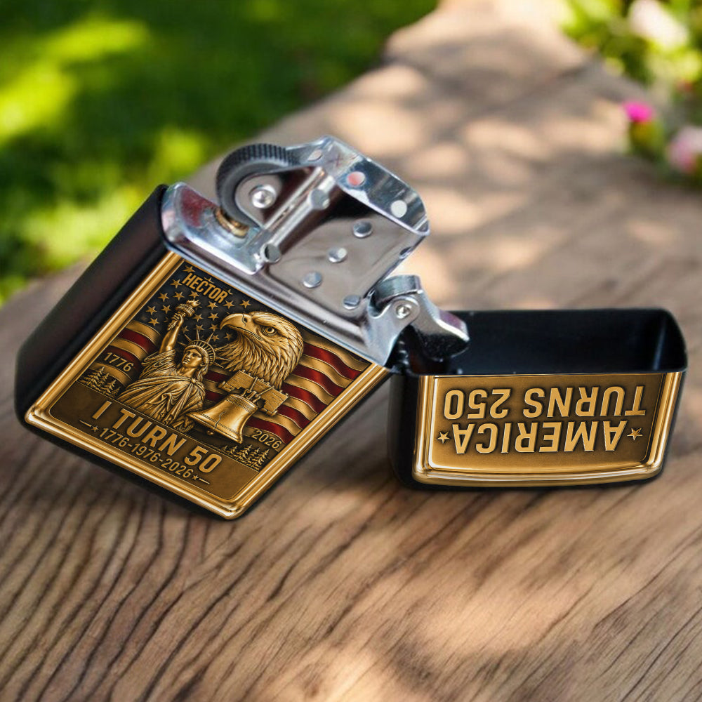 250 Anniversary - Personalized Birthday Lighter