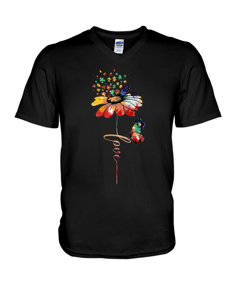 Love - Autism Awareness T-shirt and Hoodie 0520