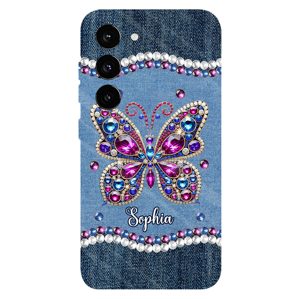 Beautiful Butterly - Personalized Butterfly Full Print Phone Case