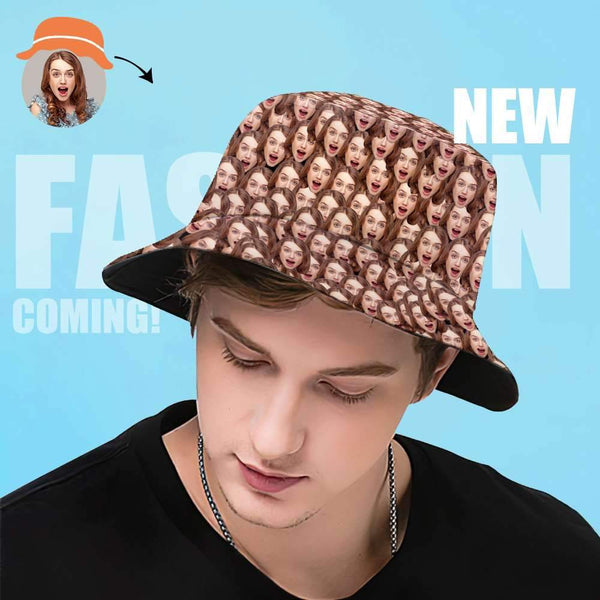 Custom Face Bucket Hat - Personalized Hat