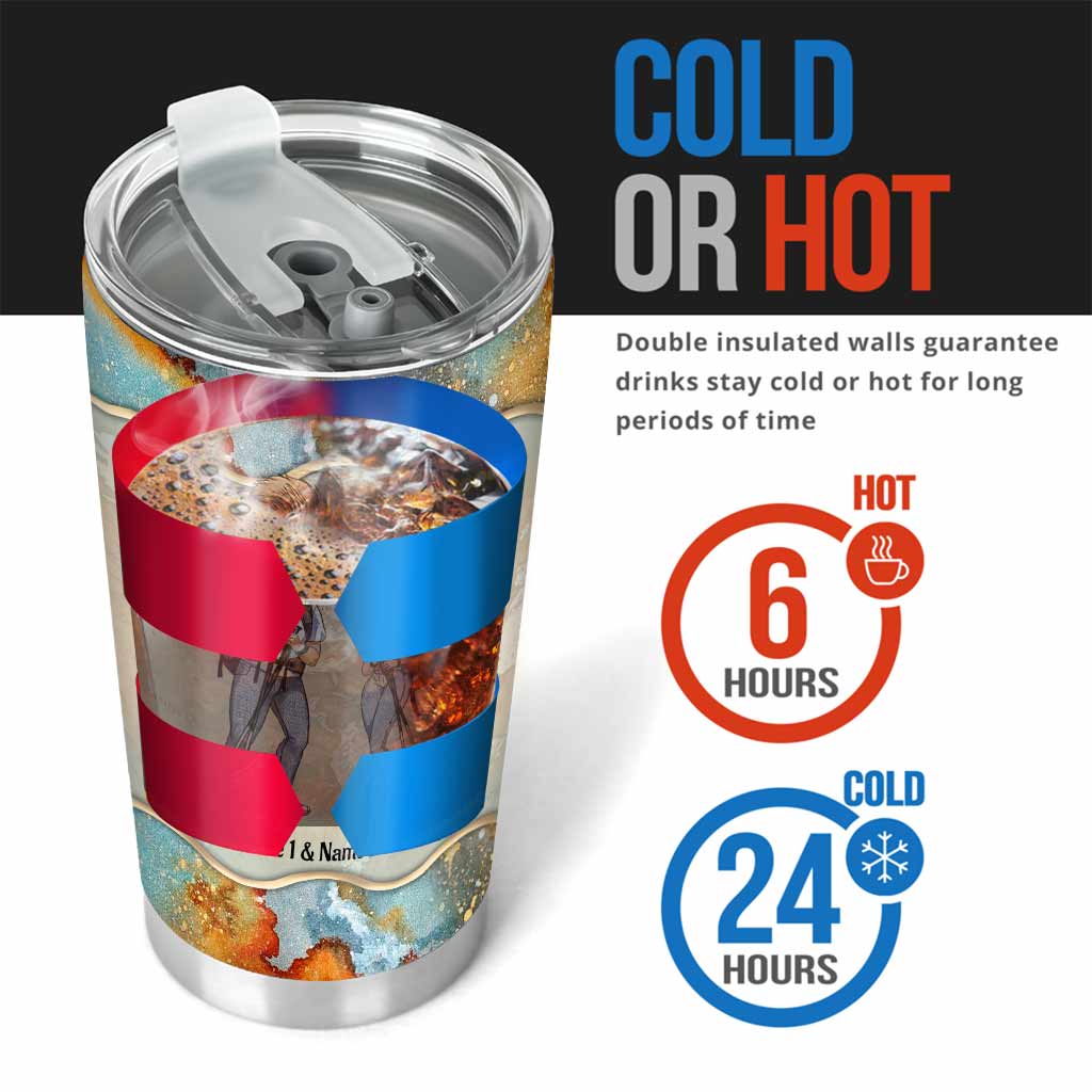 I Haven't Been Everywhere But It's On My List - Personalized Hiking Tumbler