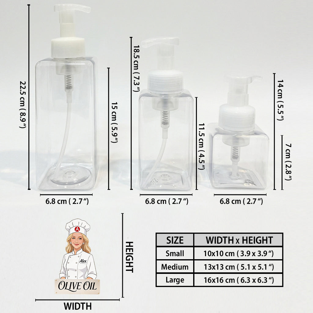 Kitchen Dispenser Custom For Cooking Lovers - Personalized Cooking Pump Dispenser