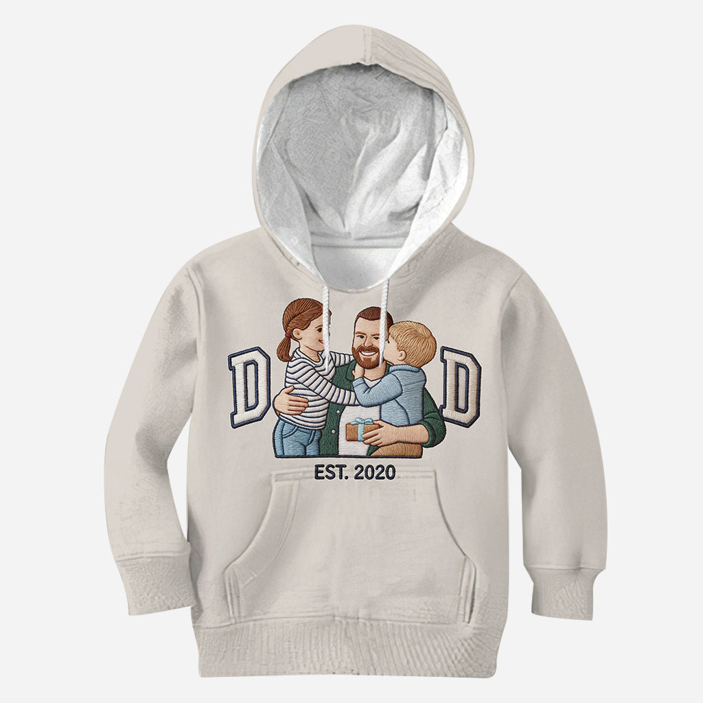 Dad Established - Personalized Father All Over Shirt