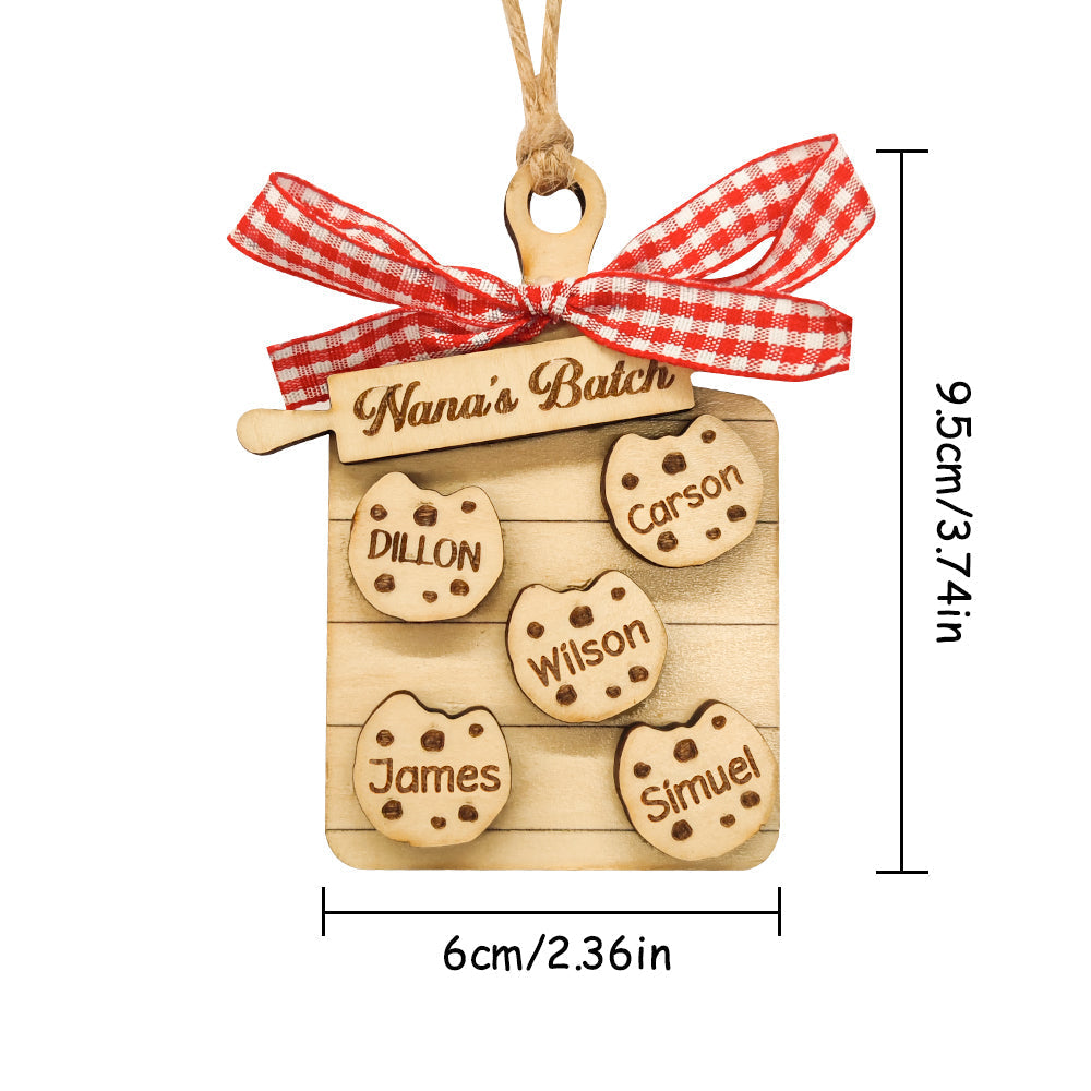 Grandma/Gigi/Nana's Batch - Personalized Grandma Family Gift Ornament