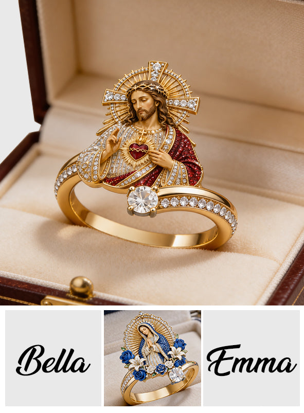 Believe - Personalized Christian Adjustable Shaped Ring