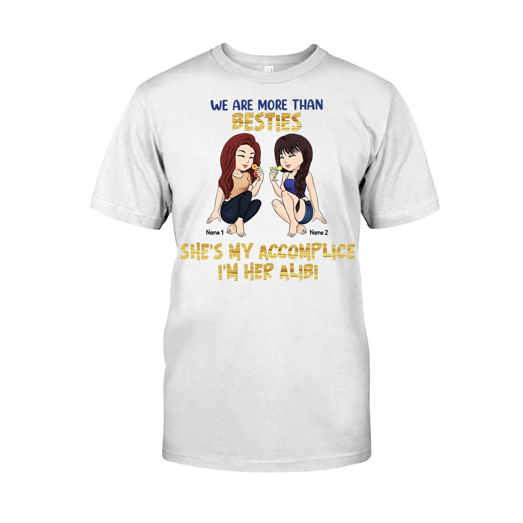 Best Friends Are The Sisters We Choose For Ourselves - Bestie gift for sister - Personalized T-shirt And Hoodie