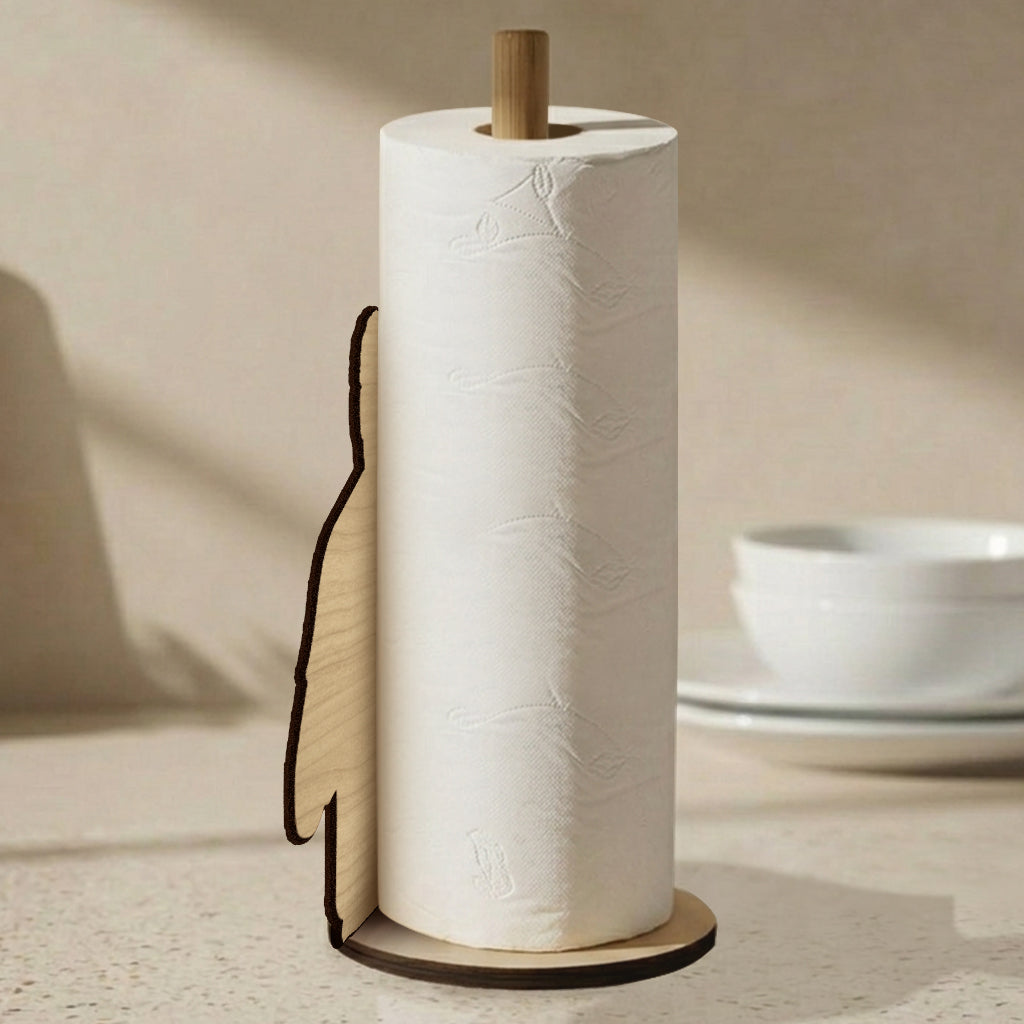 Dad Tax - Personalized Father Paper Towel Stand