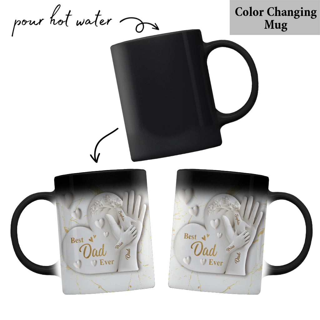 Best Dad Ever - Personalized Father Mug