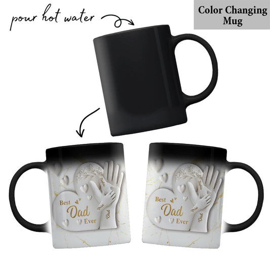 Best Dad Ever - Personalized Father Mug